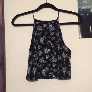 Forever 21 Floral Halter Top
